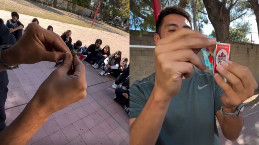 “Si sale Messi, hay hora libre”: el momento viral entre un profesor y sus alumnos al abrir un paquete de figuritas del Mundial 2026